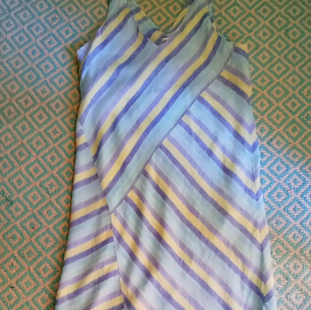 J Jill Lined Linen Sundress